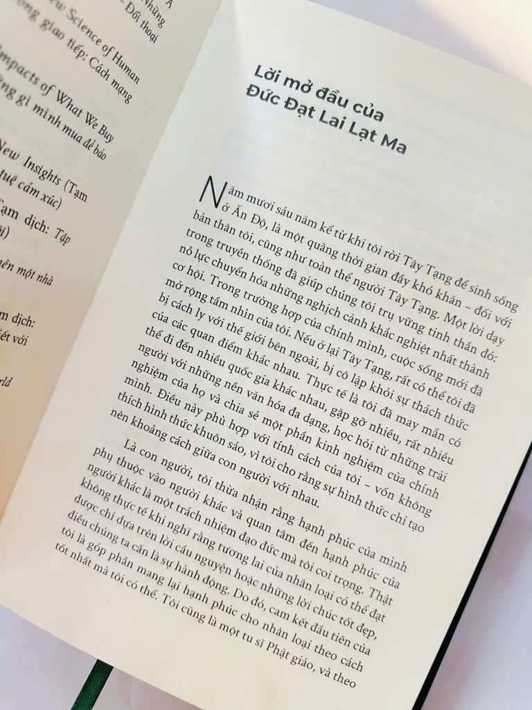 Tầm Nhìn Của Đức Đạt Lai Lạt Ma Về Thế Giới