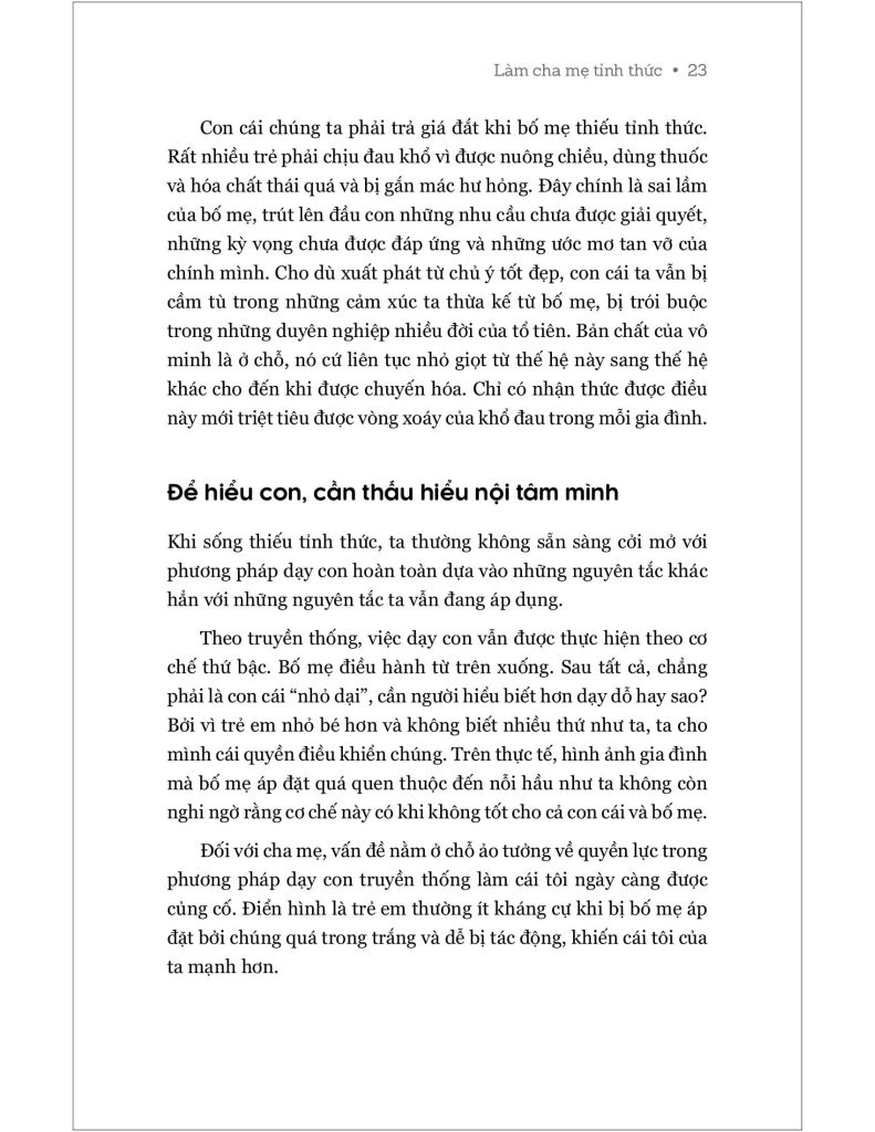 Làm Cha Mẹ Tỉnh Thức