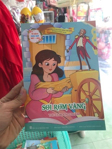 Sợi rơm vàng song ngữ Việt Anh