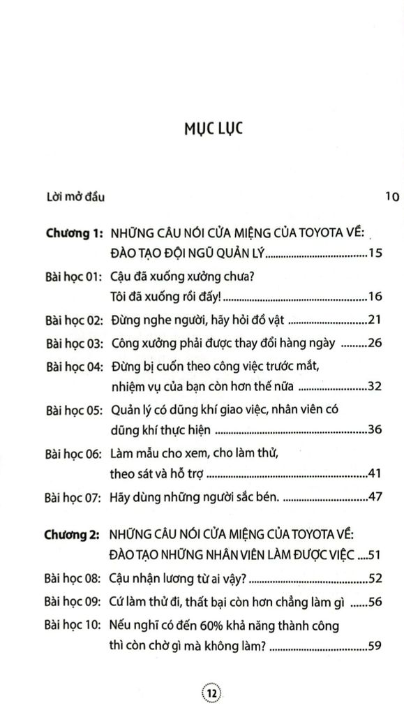 Những Câu Nói Cửa Miệng Làm Nên Thành Công Của Toyota