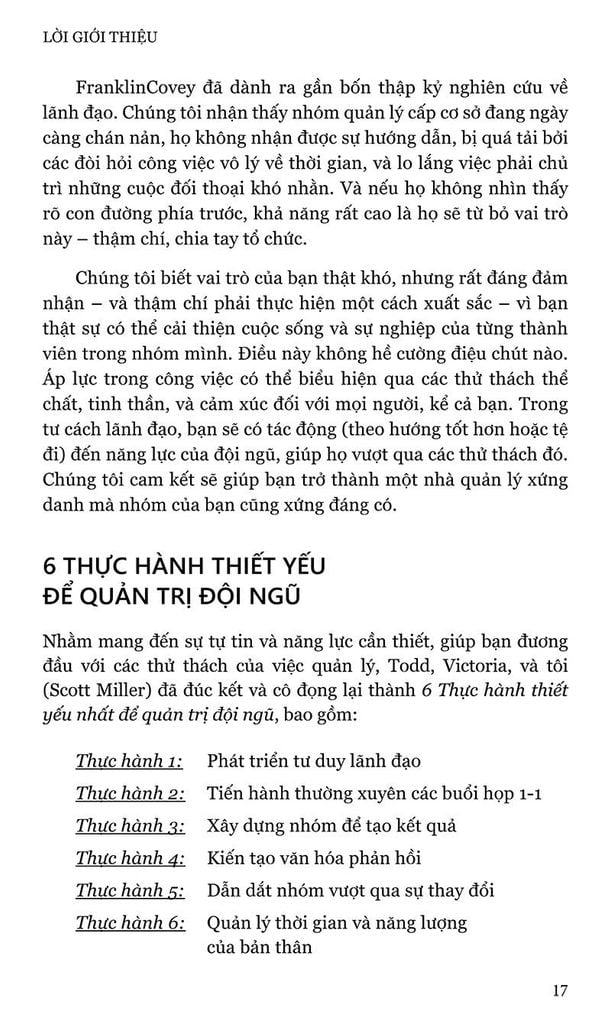 6 Thực Hành Thiết Yếu Để Quản Trị Đội Ngũ