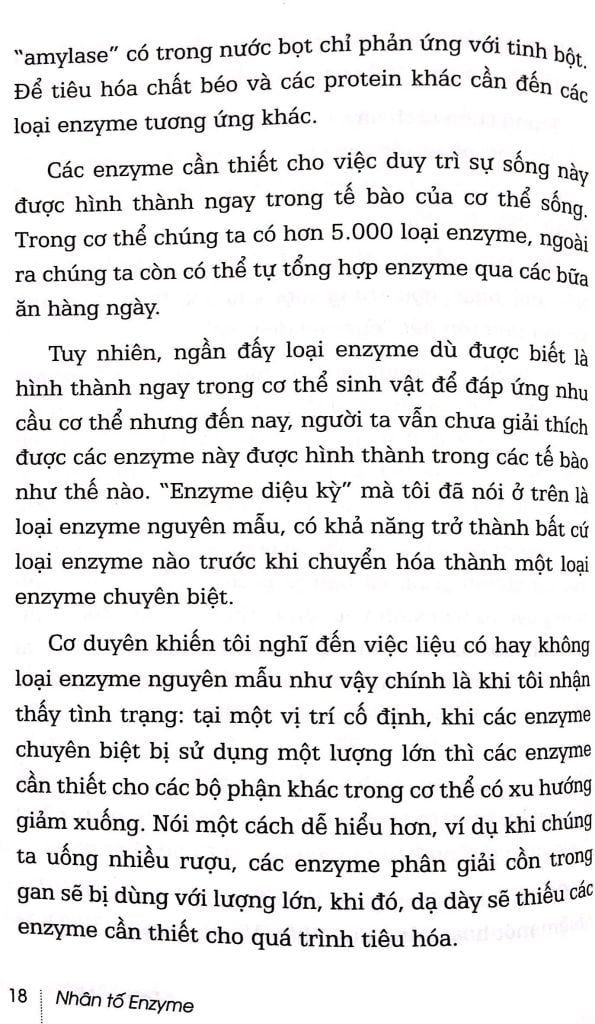 Enzyme Phương Thức Sống Lành Mạnh- Tập 1