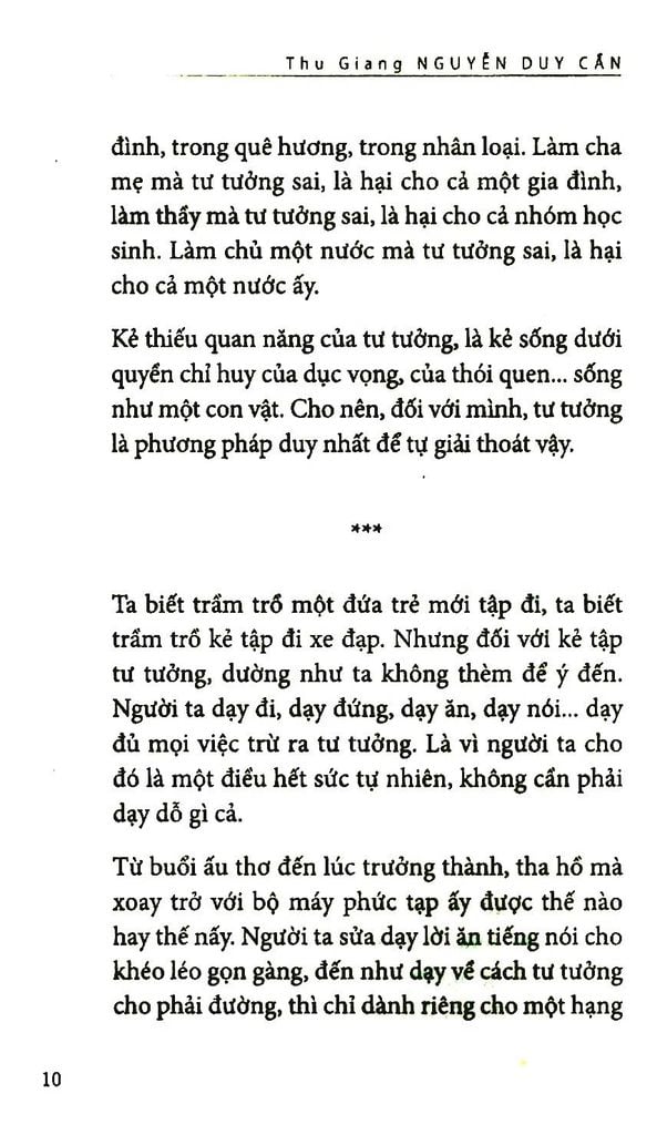 Thuật Tư Tưởng