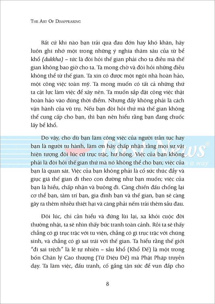 Hạnh Phúc Đến Từ Sự Biến Mất