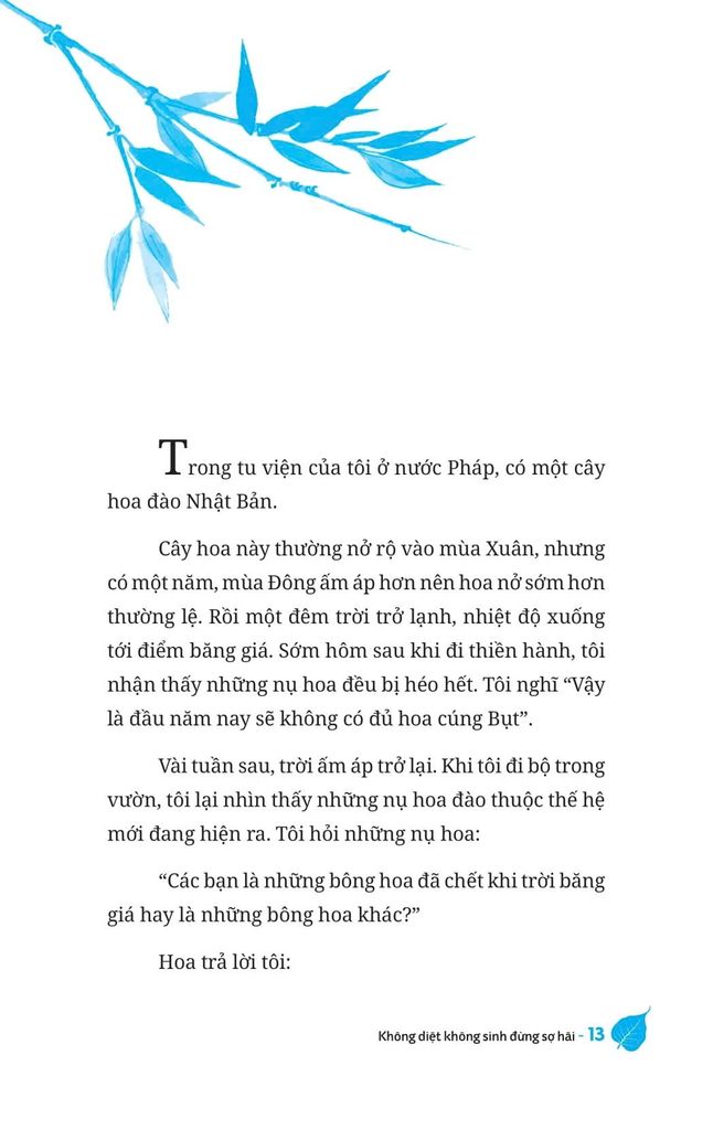 Không Diệt Không Sinh Đừng Sợ Hãi