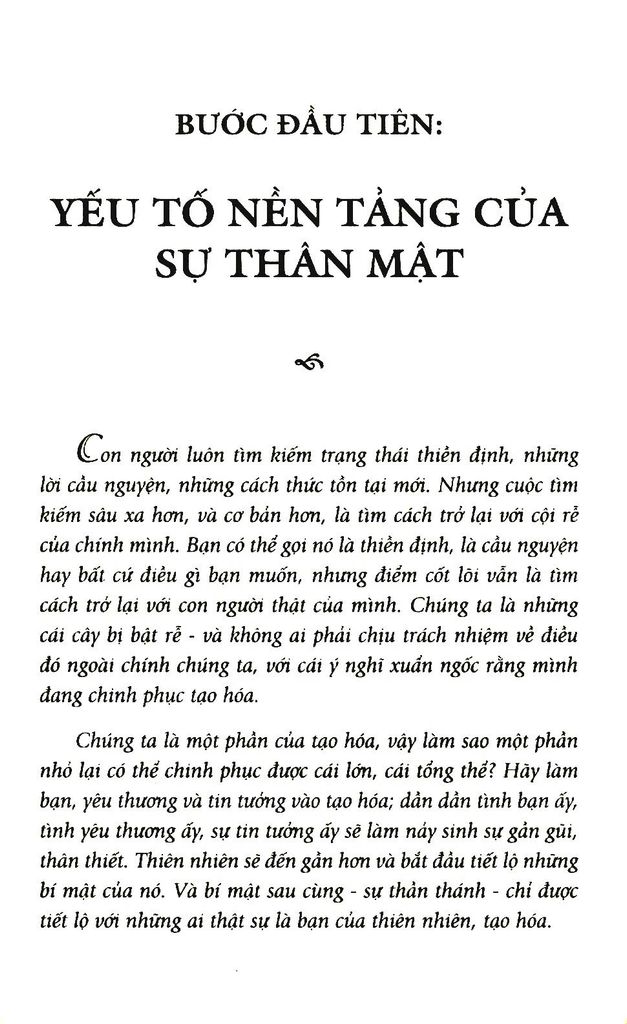 Osho - Thân Mật - Cội Nguồn Của Hạnh Phúc