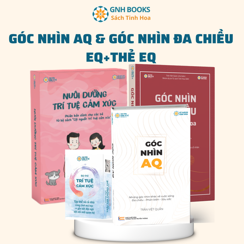 Combo Góc nhìn đa chiều+Góc nhìn AQ+Bộ EQ+Thẻ cội nguồn trí tuệ cảm xúc