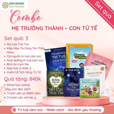 Set quà 5: Mẹ trưởng thành-Con tử tế