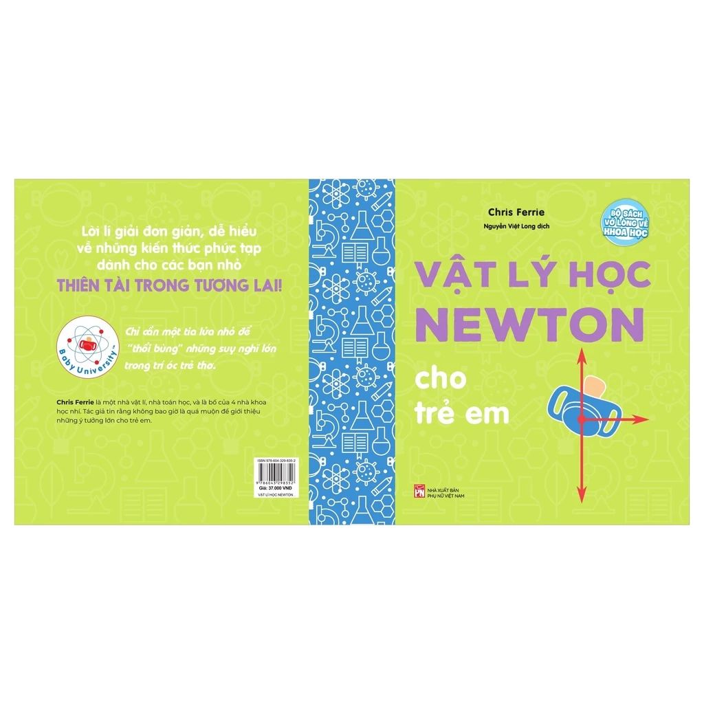 Sách Vật Lý Học Newton Cho Trẻ Em - Bộ sách vỡ lòng về khoa học