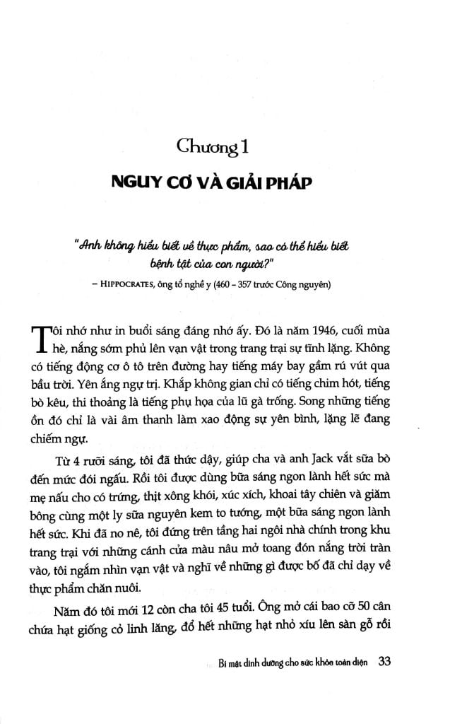 Bí Mật Dinh Dưỡng Cho Sức Khoẻ Toàn Diện