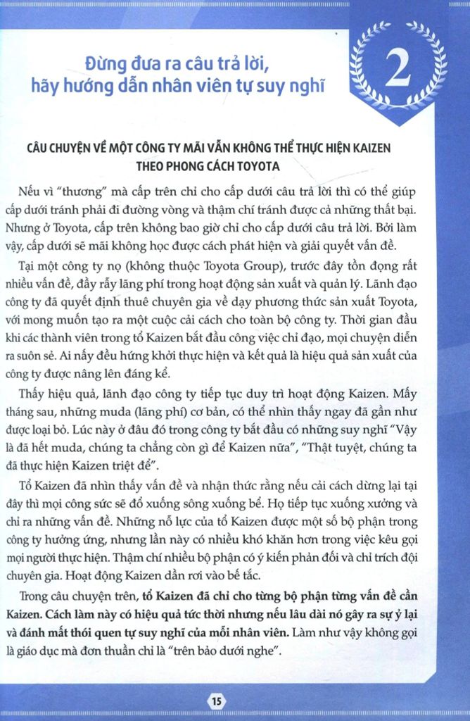 Nghệ Thuật Làm Việc Tuyệt Vời Của Toyota