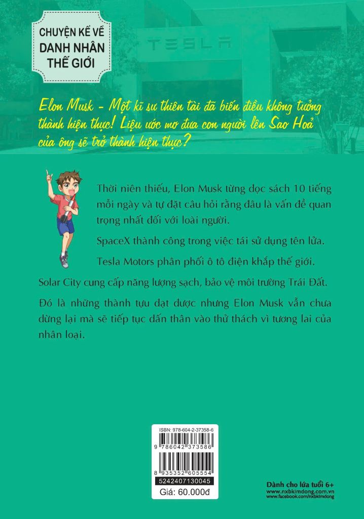 WHO? CHUYỆN KỂ VỀ DANH NHÂN THẾ GIỚI ELON MUSK