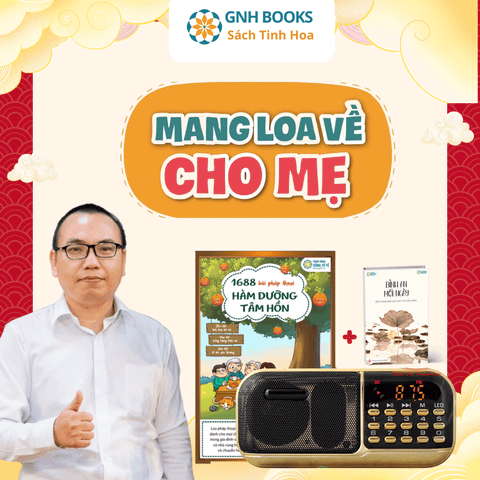 Combo Loa Pháp Thoại 1688 Bài hàm dưỡng tâm hồn Phiên bản 3 Bình an mỗi ngày