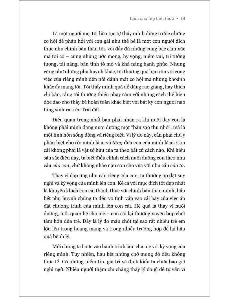 Làm Cha Mẹ Tỉnh Thức