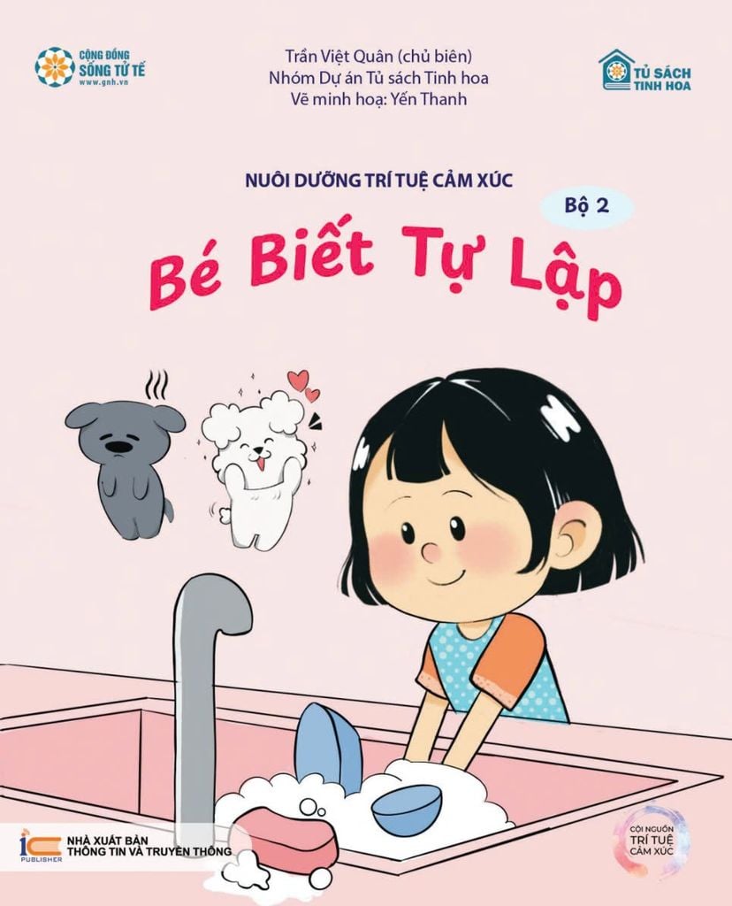 Combo Bộ Sách Nuôi Dưỡng Trí Tuệ Cảm Xúc 1+2 (18x21)