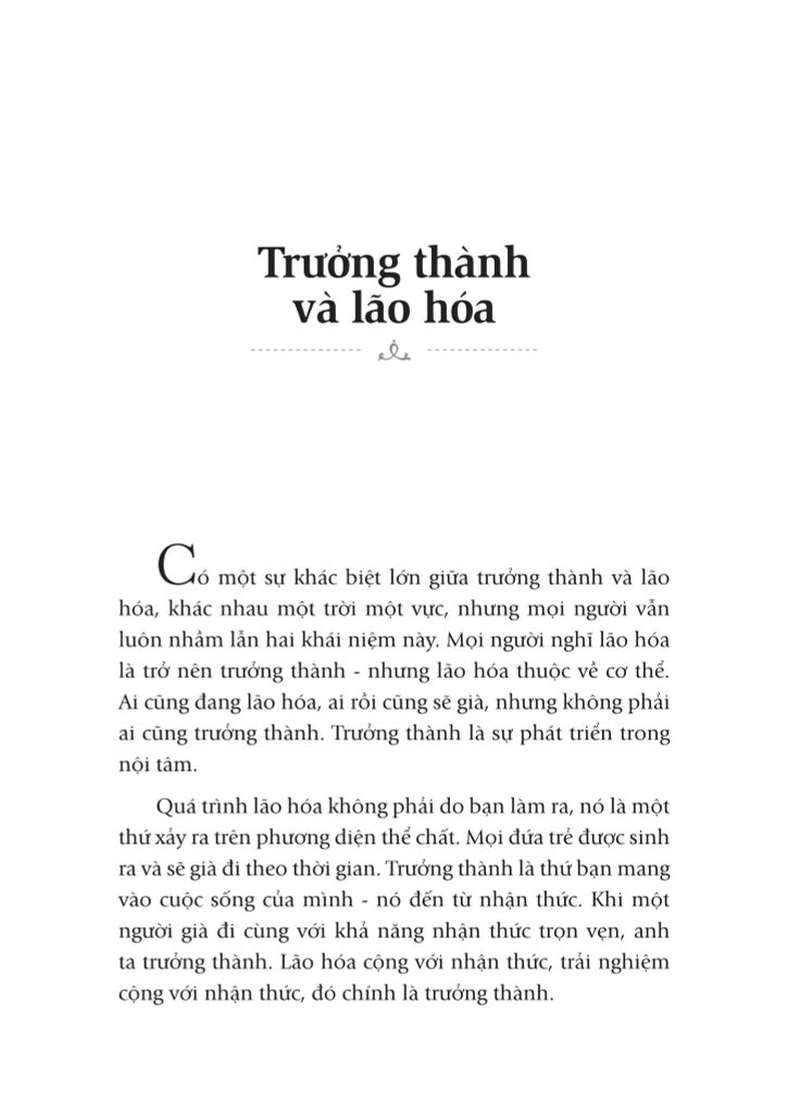 Osho - Trưởng Thành