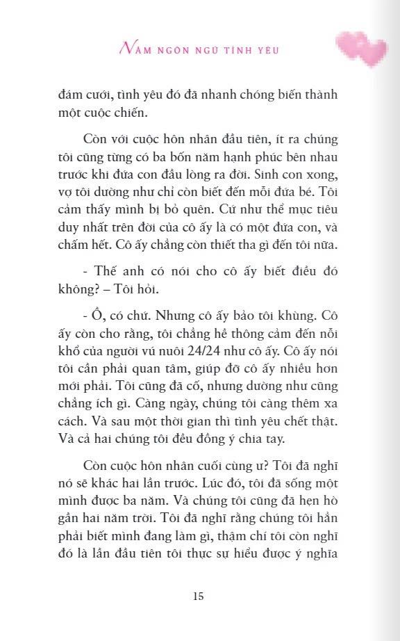 5 Ngôn Ngữ Yêu Thương