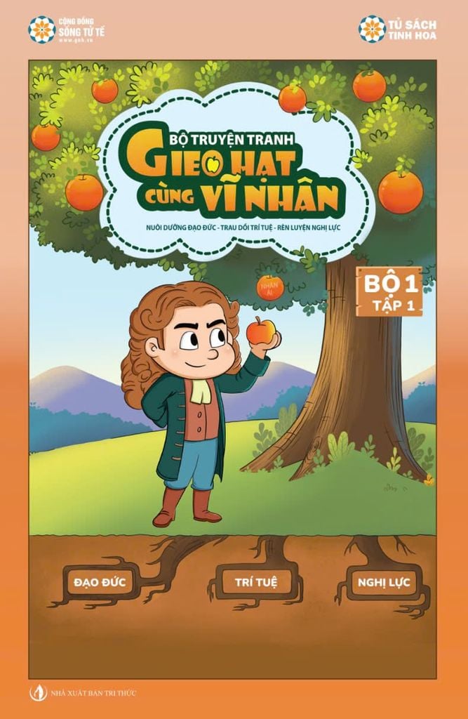 Bộ Sách Gieo Hạt Cùng Vĩ Nhân Bộ 1