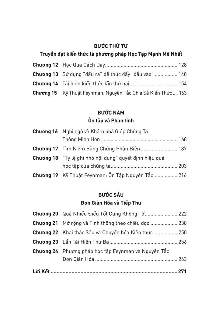 Phương Pháp Học Tập Feynman