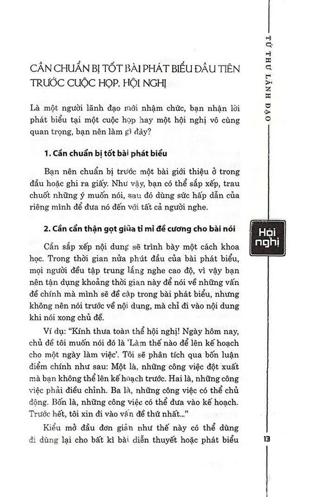 Tứ Thư Lãnh Đạo - Thuật Dụng Ngôn