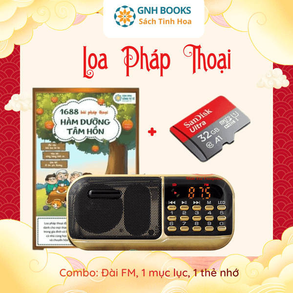 Combo 3 Loa Pháp Phoại 1688 Bài Giảng Hàm Dưỡng Tâm Hồn Bản- Phiên Bản