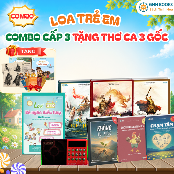 Loa trẻ em+Combo cấp 3 Tặng Thơ ca 3 gốc
