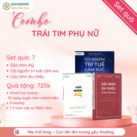 Set quà 7: Trái tim phụ nữ