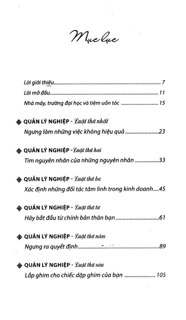 Quản Lý Nghiệp