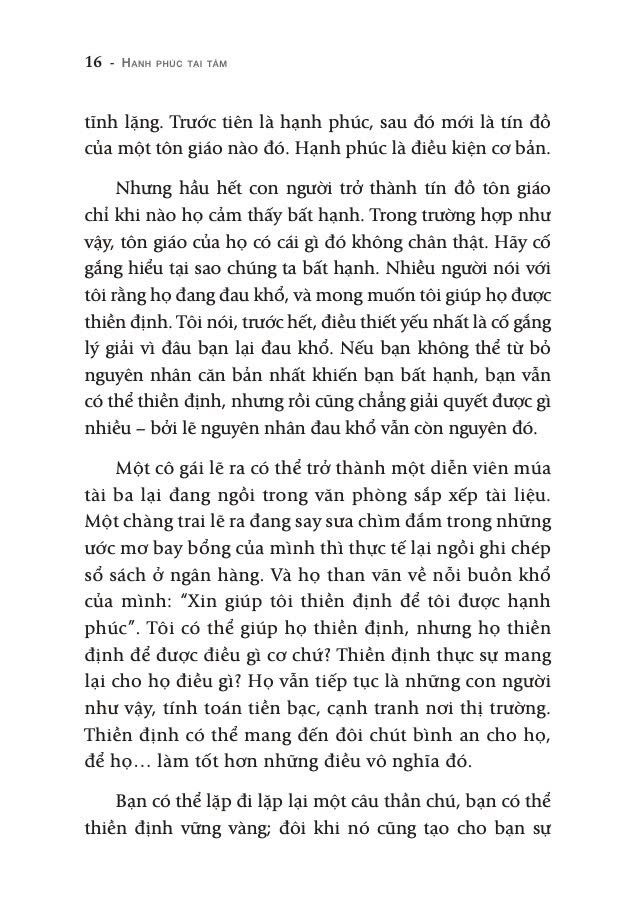 Osho - Hạnh Phúc Tại Tâm