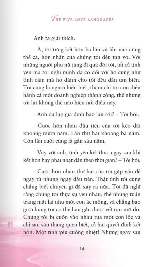 5 Ngôn Ngữ Yêu Thương