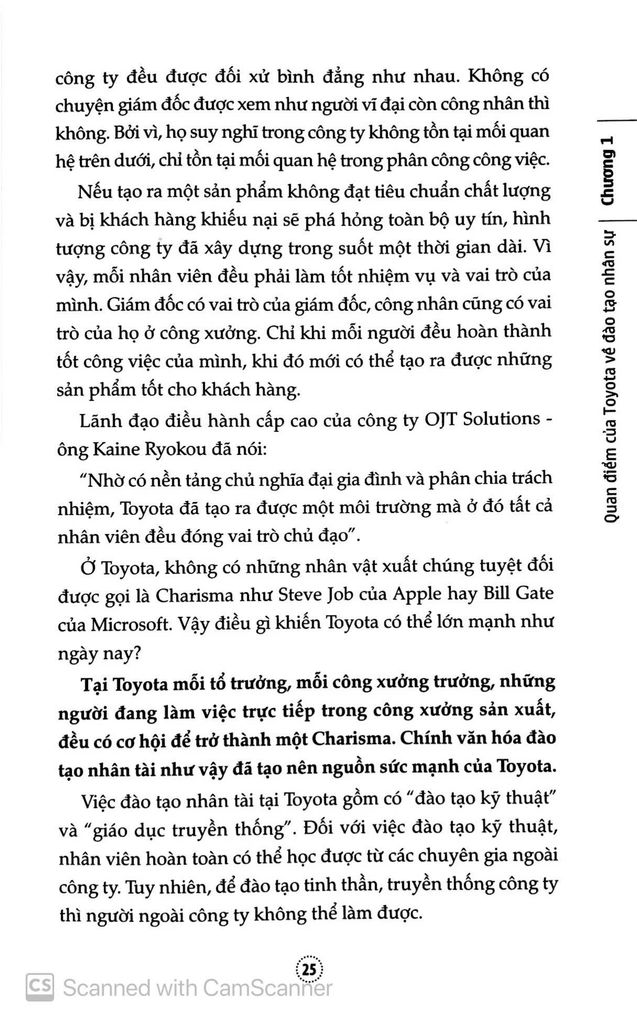 Nghệ Thuật Đào Tạo Nhân Sự Theo Phong Cách Toyota