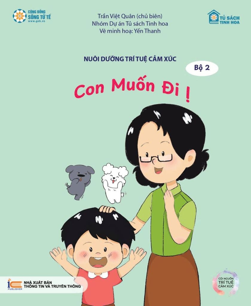 Combo Bộ Sách Nuôi Dưỡng Trí Tuệ Cảm Xúc 1+2 (18x21)