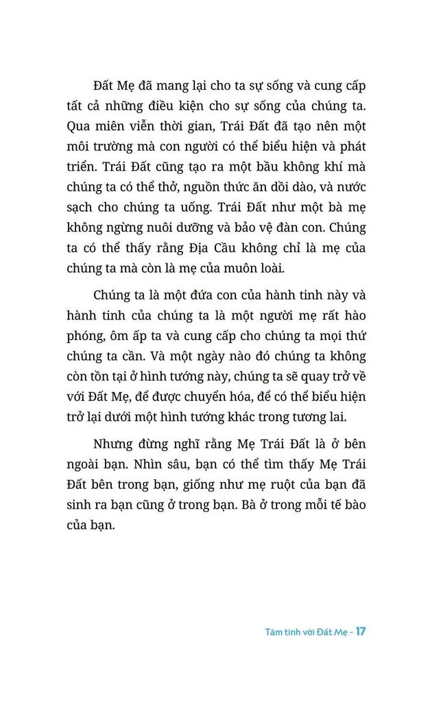 Tâm Tình Với Đất Mẹ