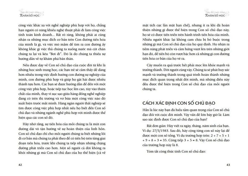 Thay Đổi Cuộc Sống Với Nhân Số Học