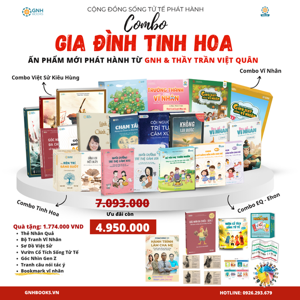 Combo cho gia đình con nhỏ 0-8 tuổi