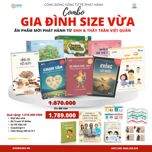 Combo cho gia đình Size vừa