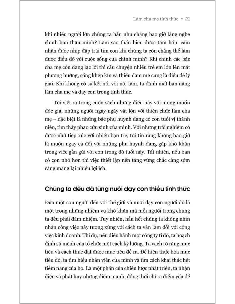 Làm Cha Mẹ Tỉnh Thức