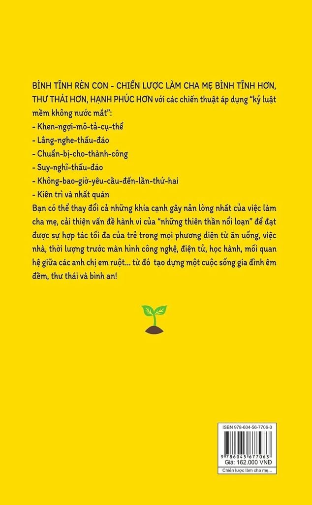 Bình Tĩnh Rèn Con - Chiến Lược Làm Cha Mẹ