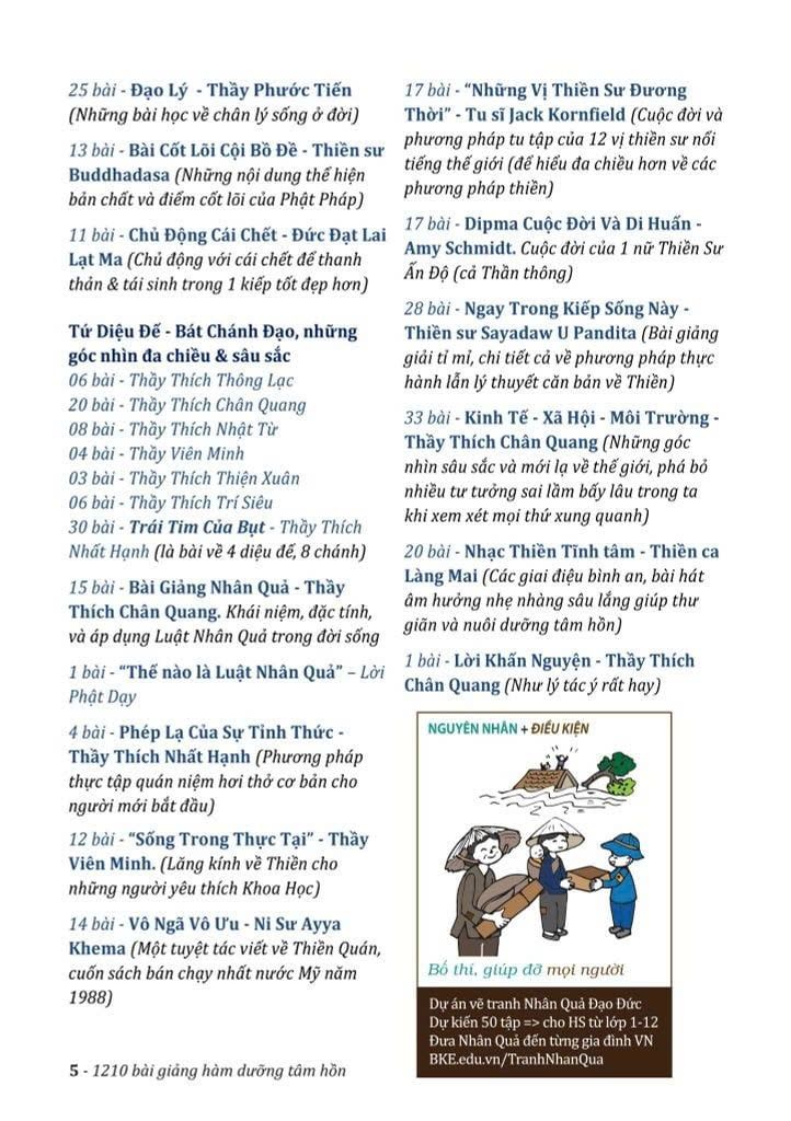 Thẻ Nhớ Pháp Thoại 1210 Bài Hàm Dưỡng Tâm Hồn