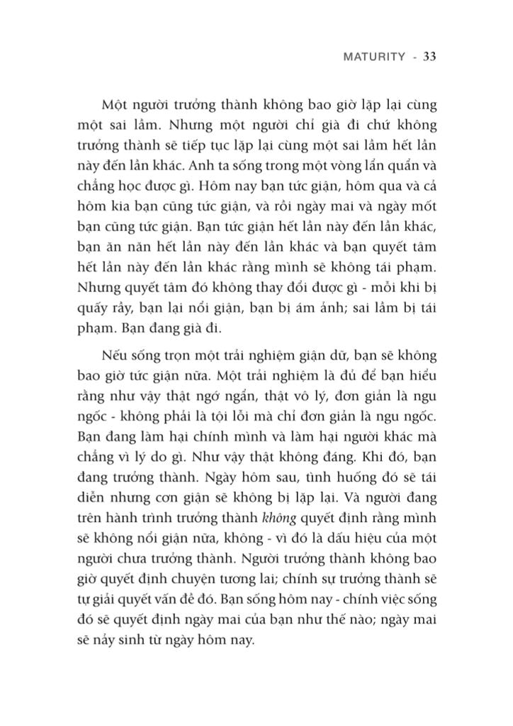 Osho - Trưởng Thành