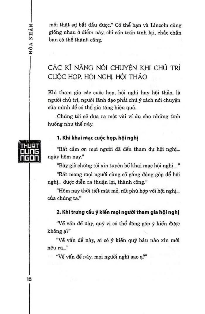 Tứ Thư Lãnh Đạo - Thuật Dụng Ngôn