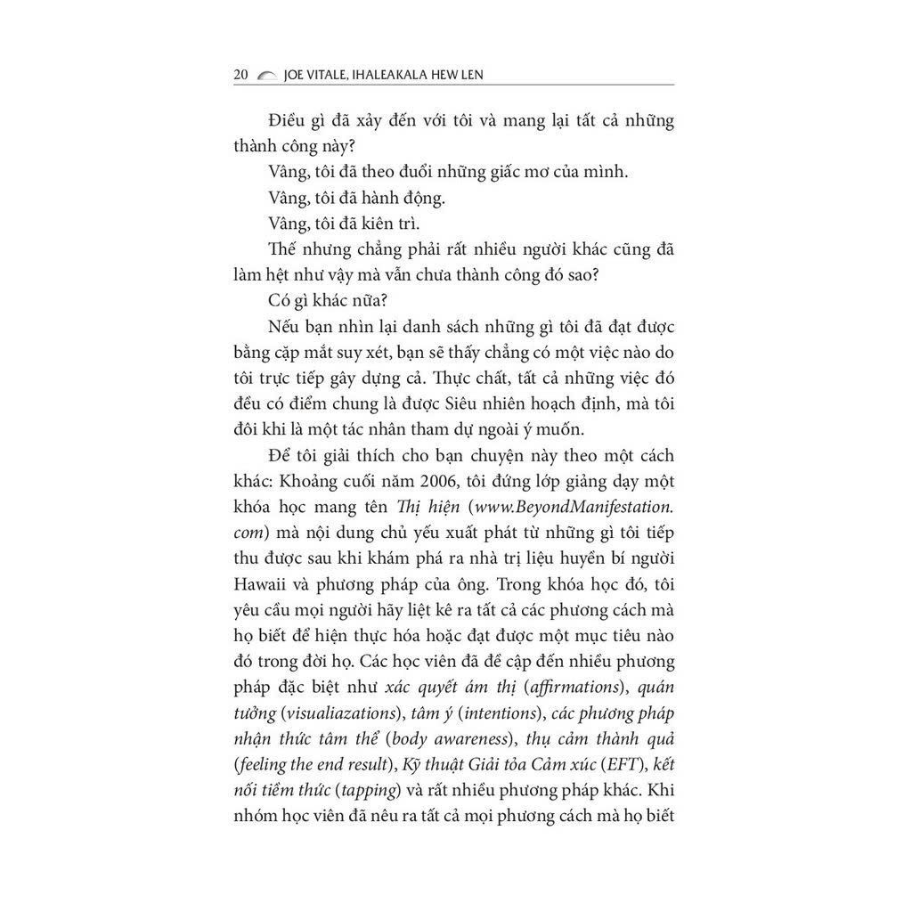 Không Giới Hạn - Khám Phá Ho'Oponopono