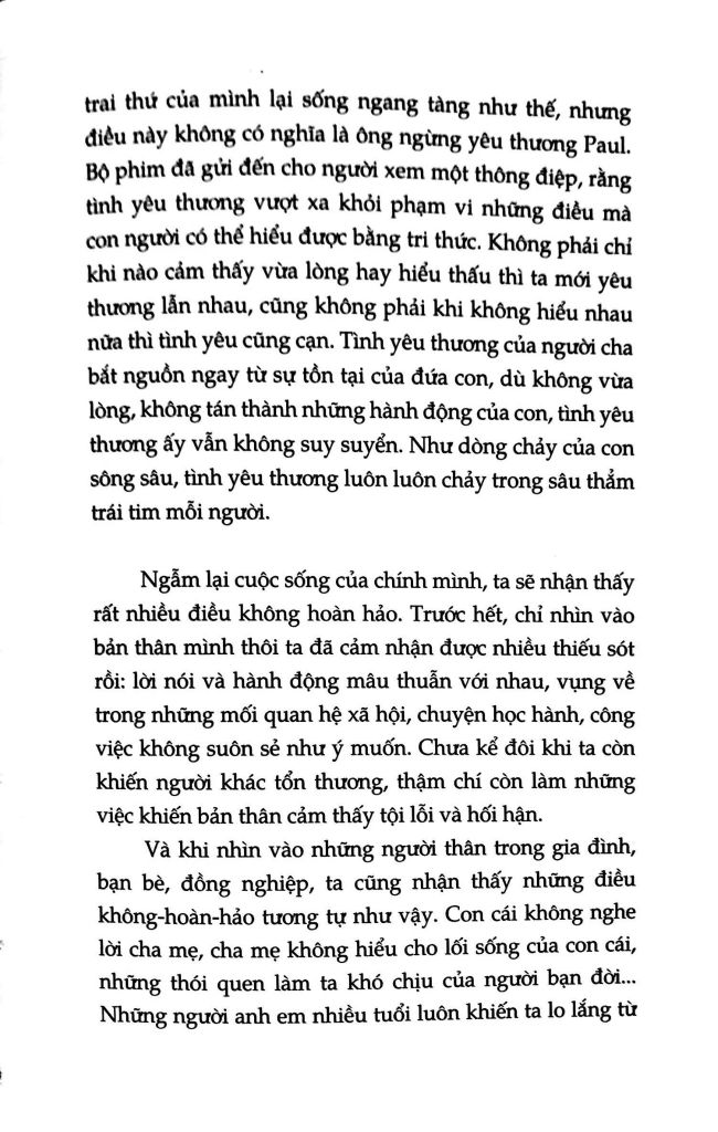 Yêu Những Điều Không Hoàn Hảo