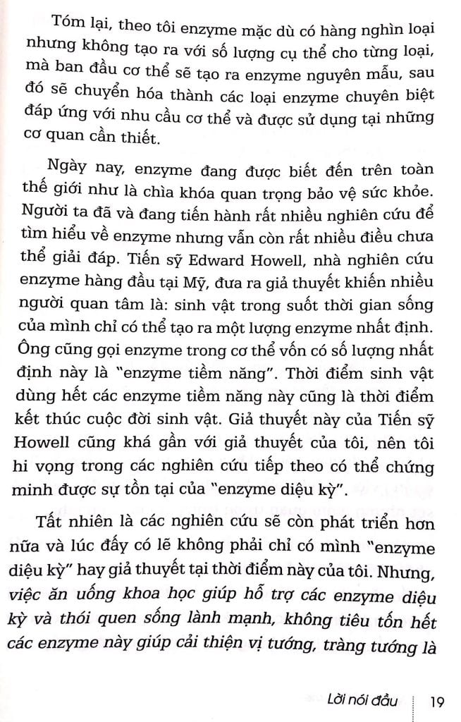 Enzyme Phương Thức Sống Lành Mạnh- Tập 1
