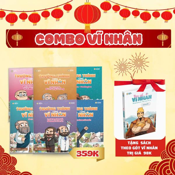 Bộ Sách Trưởng Thành Cùng Vĩ Nhân, Tặng Sách Theo Gót Vĩ Nhân - Cuốn Ngô Quyền