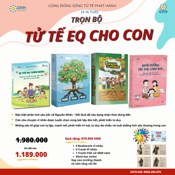 Combo Trọn bộ Tử tế-EQ cho con