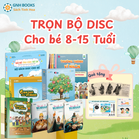 Combo 2: Bộ sách DISC cho trẻ 8-15 tuổi