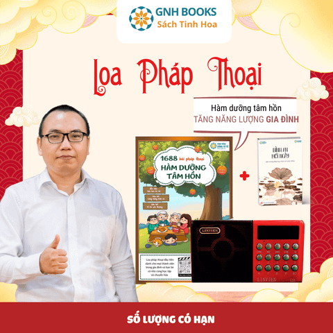 Combo Loa Pháp Thoại 1688 Bài hàm dưỡng tâm hồn Phiên bản 2 Bình an mỗi ngày