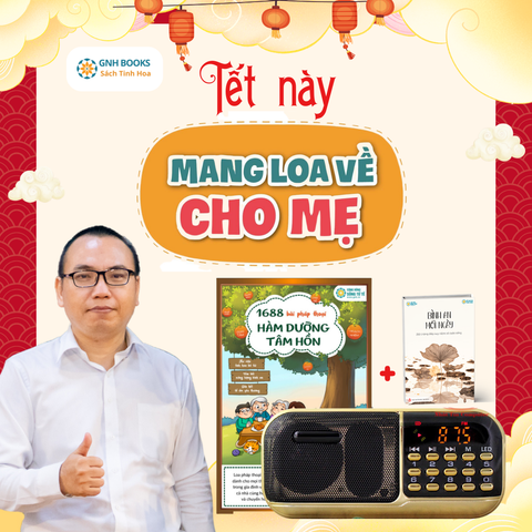 Combo Loa Pháp Thoại 1688 Bài hàm dưỡng tâm hồn Phiên bản 3 Bình an mỗi ngày