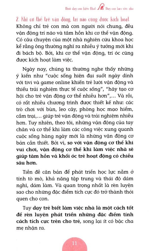 Dạy Con Làm Việc Nhà